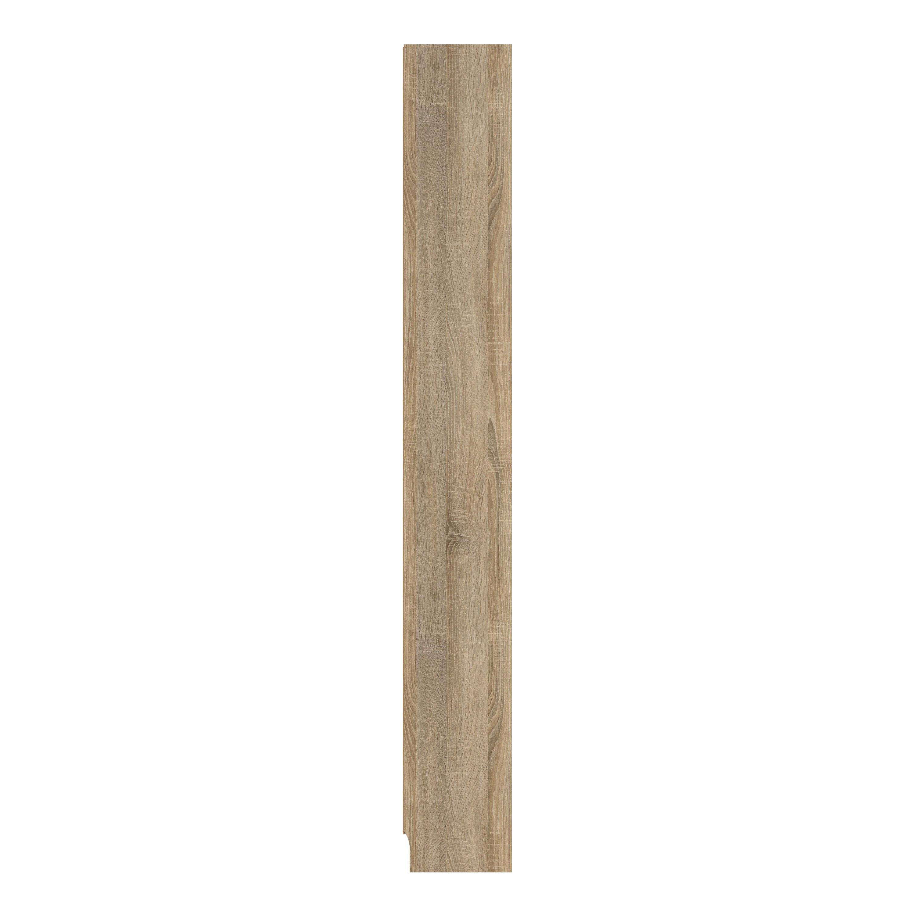 Basic Tall Wide Bookcase (4 Shelves) in Oak - image 4