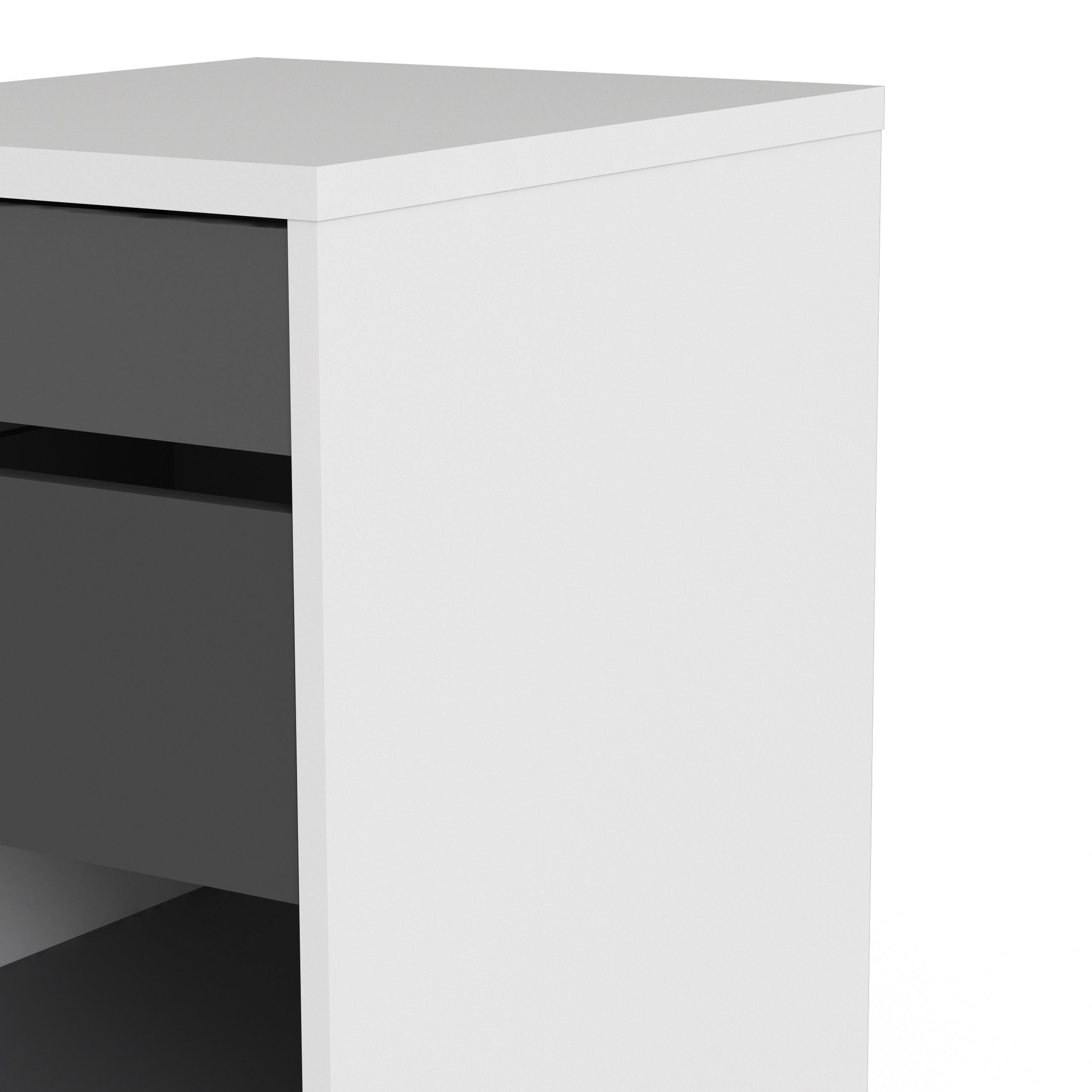 Function Plus Mobile File Cabinet 2 Drawers 1 Shelf - image 10