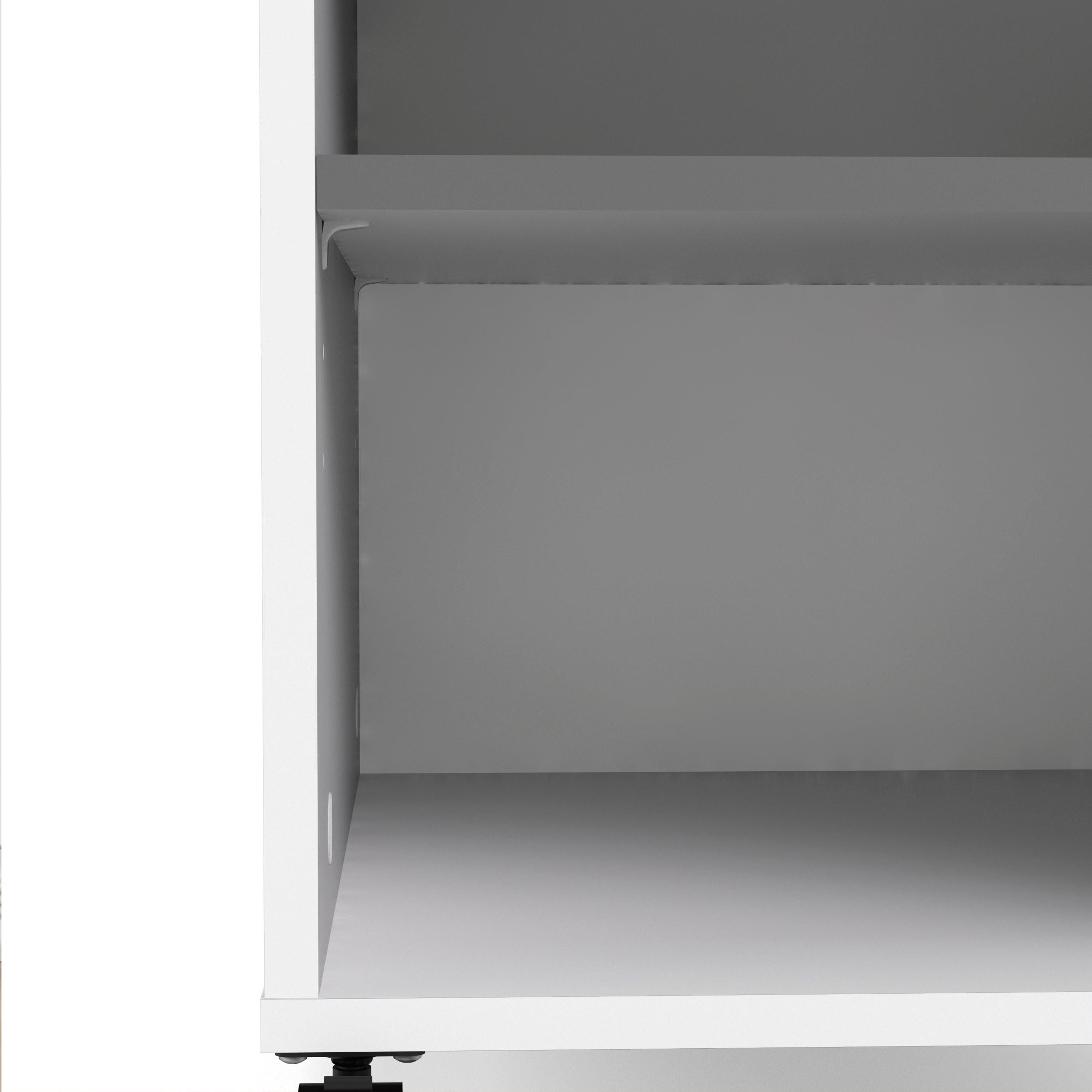 Function Plus Mobile File Cabinet 2 Drawers 1 Shelf - image 11