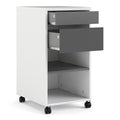 Function Plus Mobile File Cabinet 2 Drawers 1 Shelf - image 4