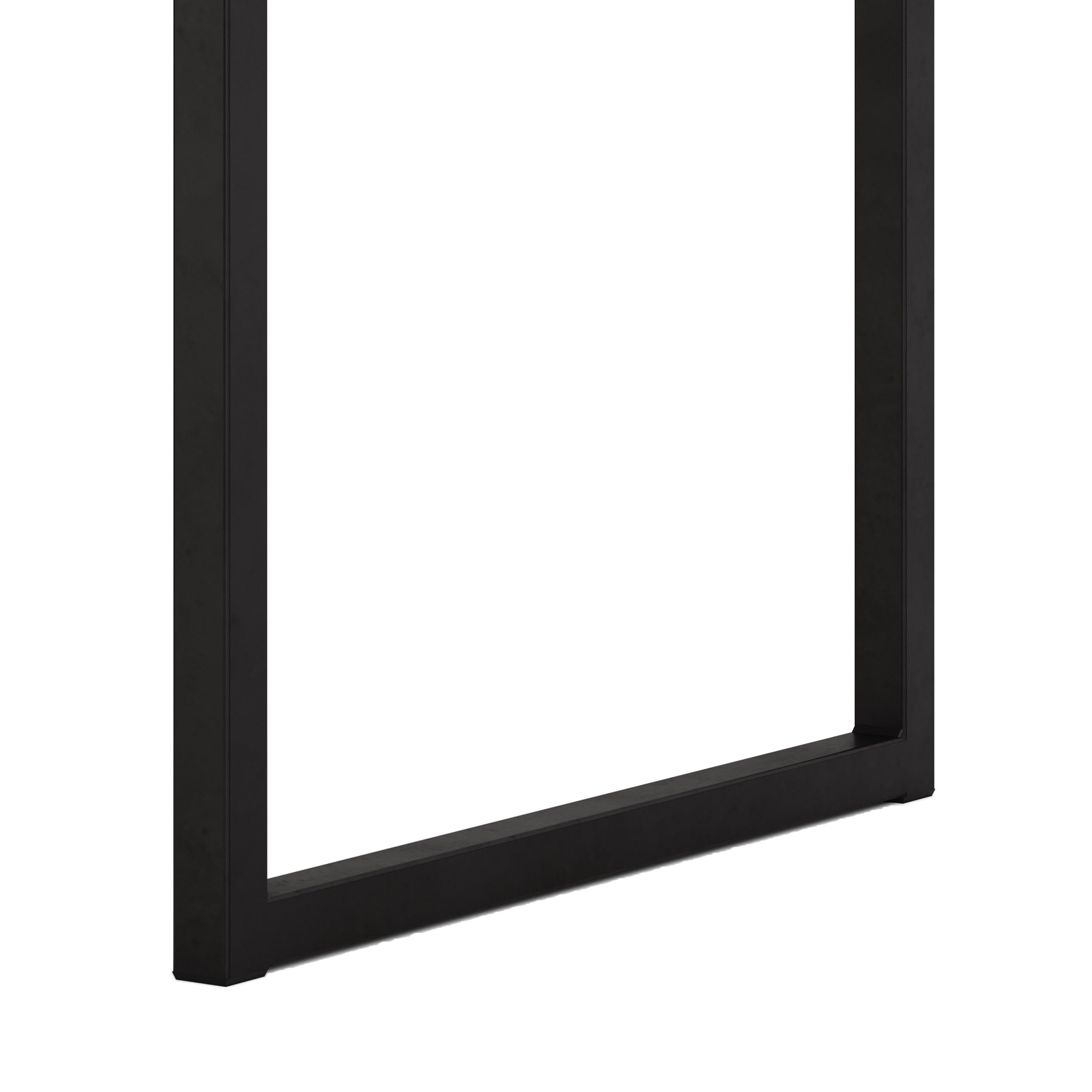 Function Plus Corner Desk 2 Drawers in Black Matt and Oak - image 10