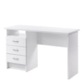 Function Plus Desk 3 Drawers in White - image 3