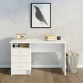 Function Plus Desk 3 Drawers in White - image 4