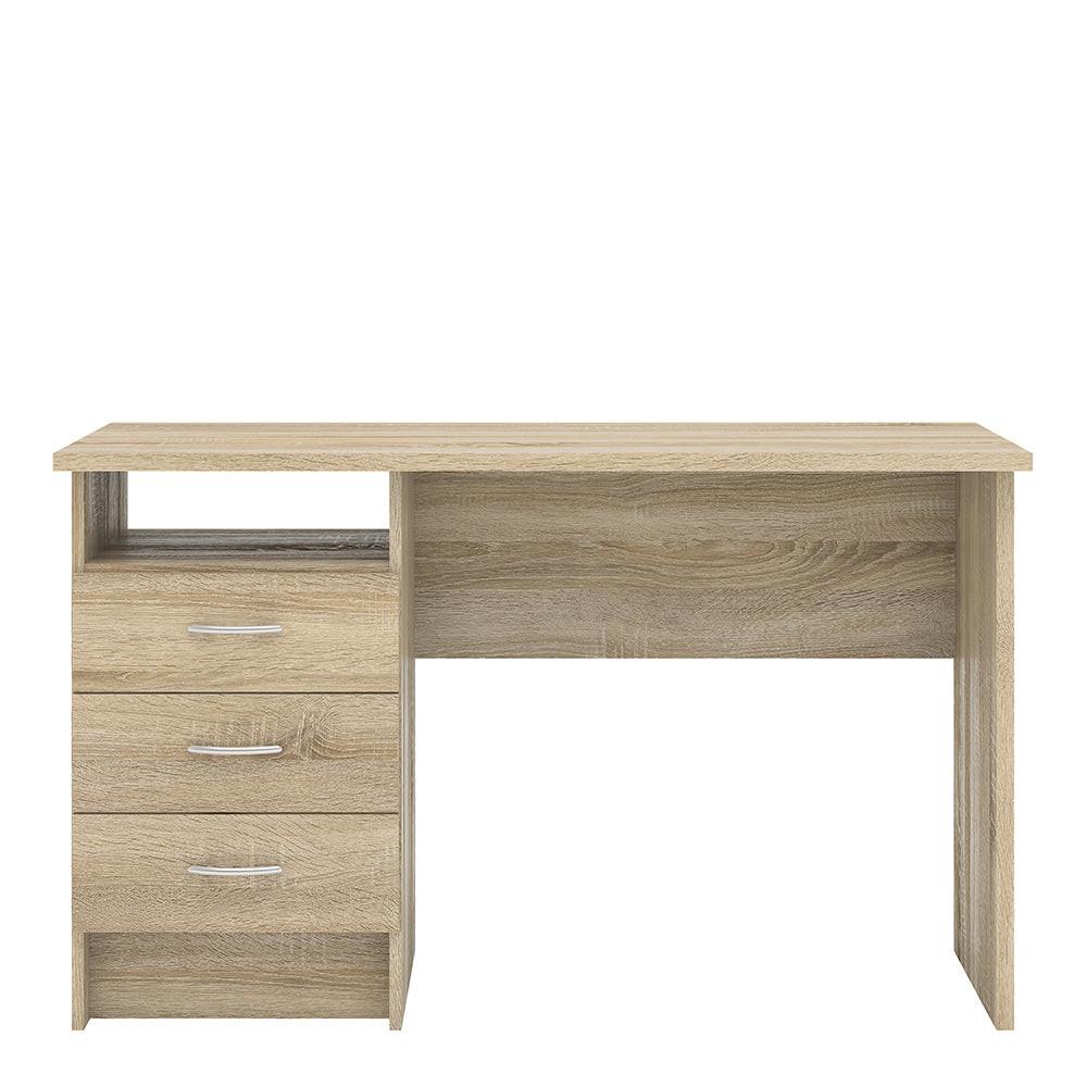 Function Plus Desk 3 Drawers in Oak - image 2