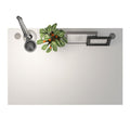 Prima Desk 120cm in White with White Legs - image 4
