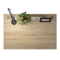 Prima Desk 120cm in Oak with Silver Grey Steel Legs - image 4