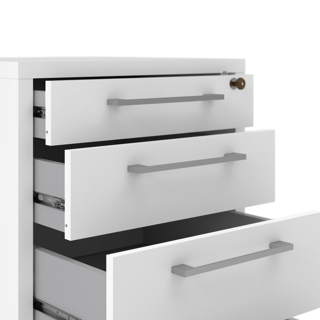 Prima Mobile Cabinet in White - image 10