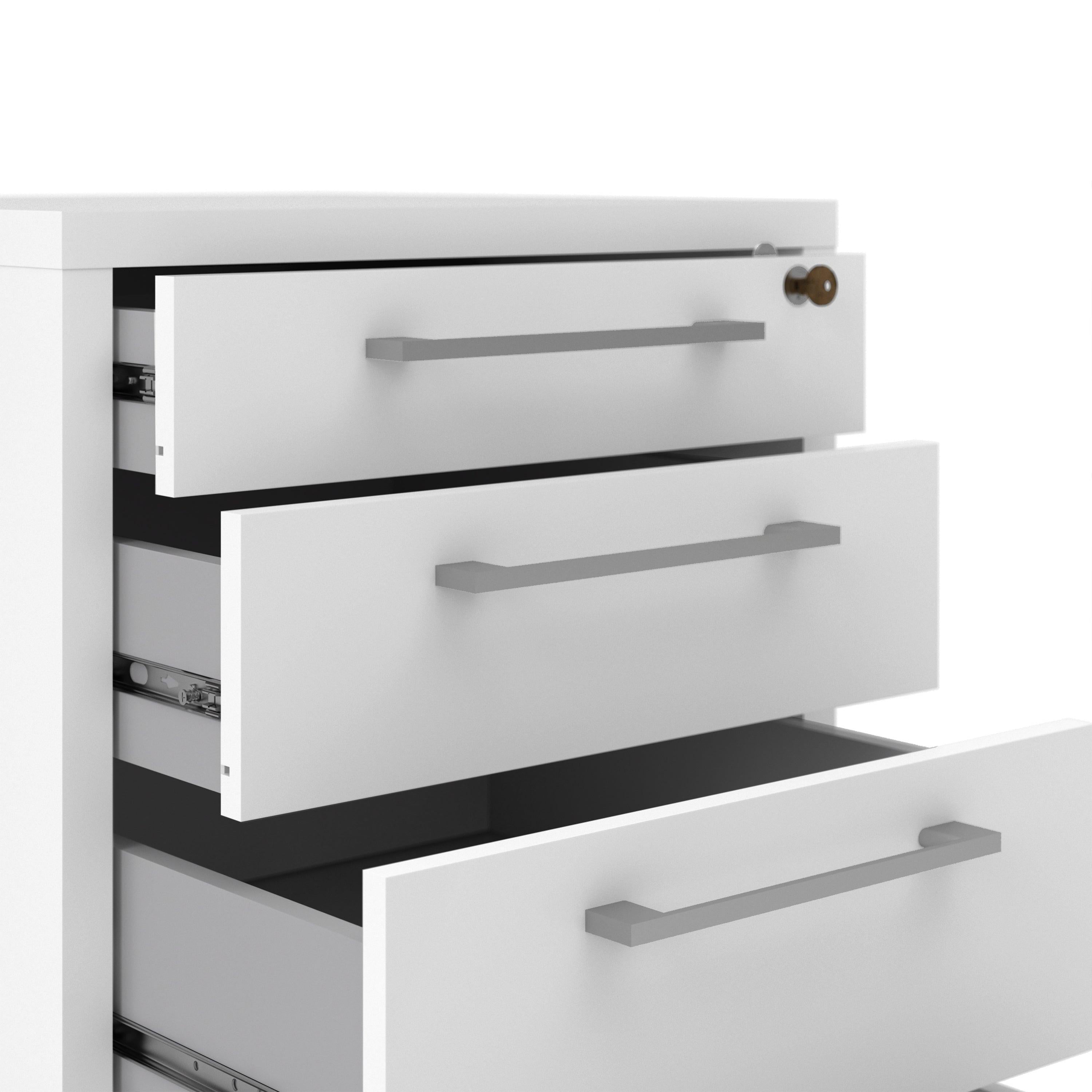 Prima Mobile Cabinet in White - image 10