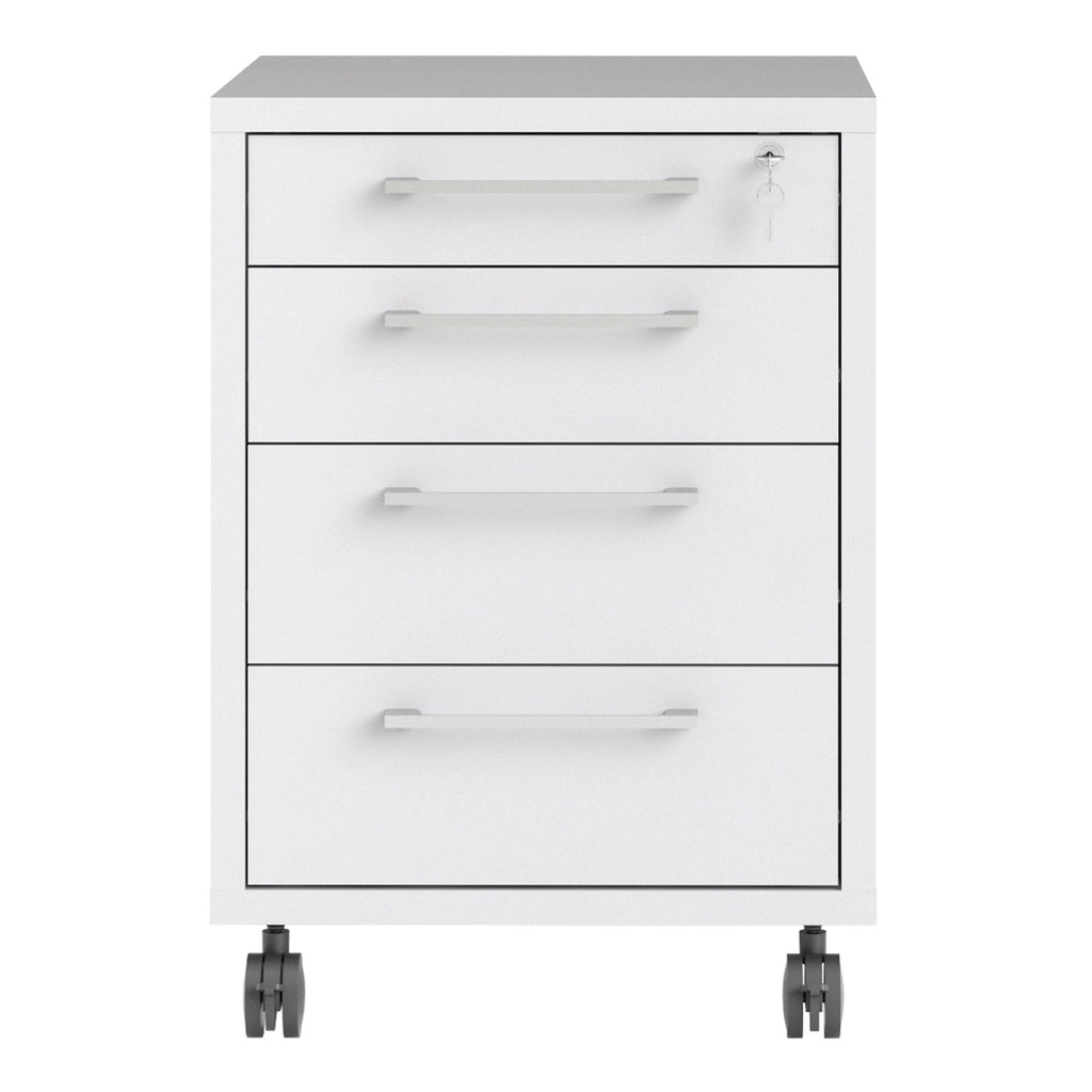 Prima Mobile Cabinet in White - image 2