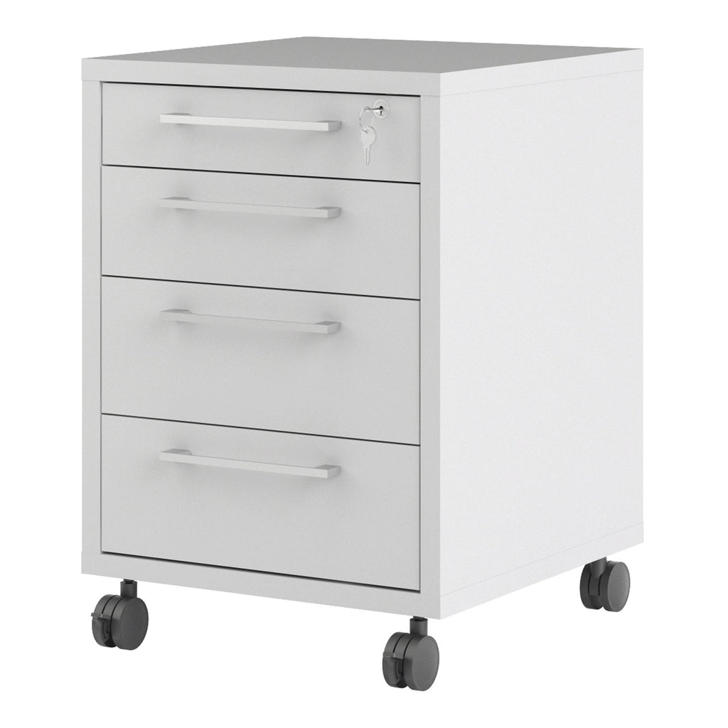 Prima Mobile Cabinet in White - image 3