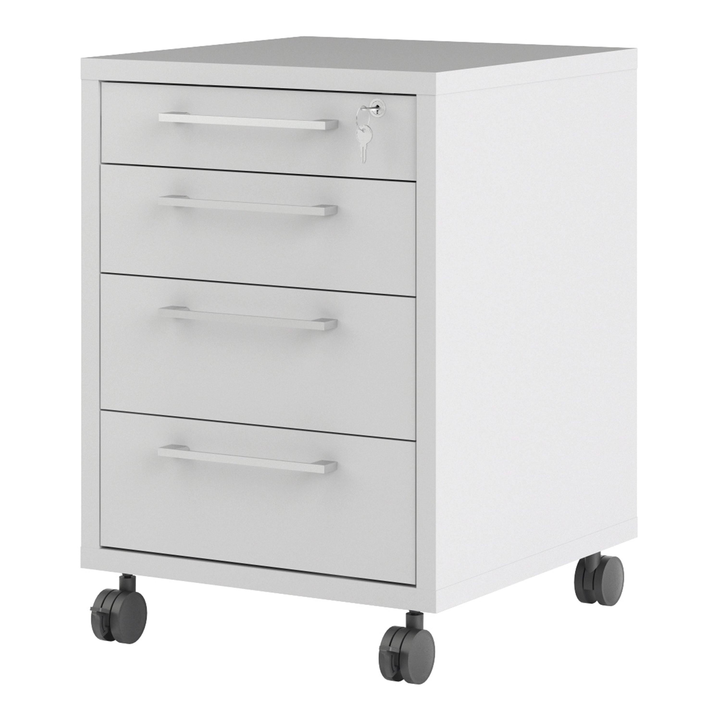 Prima Mobile Cabinet in White - image 3