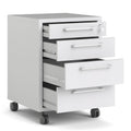 Prima Mobile Cabinet in White - image 4