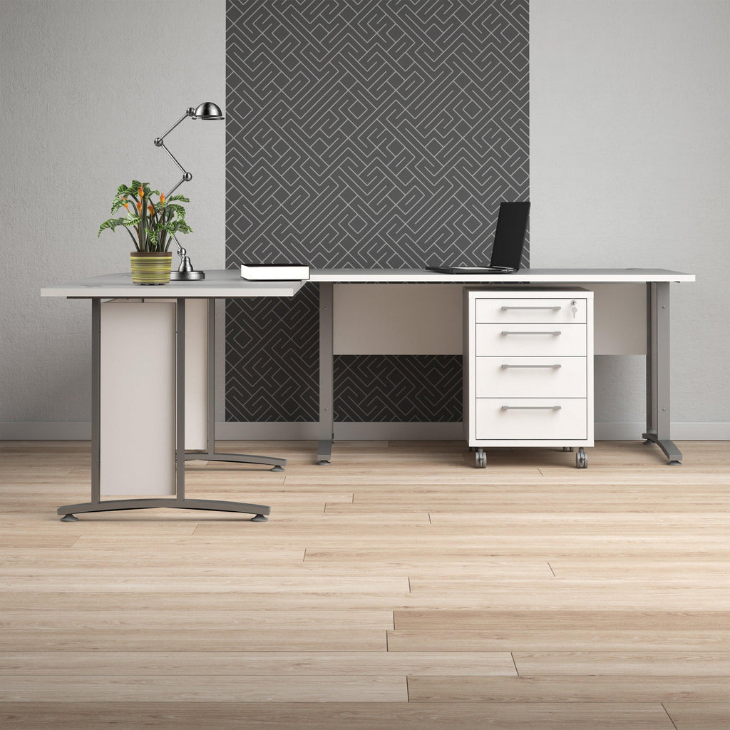 Prima Mobile Cabinet in White - image 6
