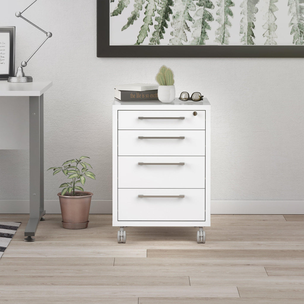 Prima Mobile Cabinet in White - image 7