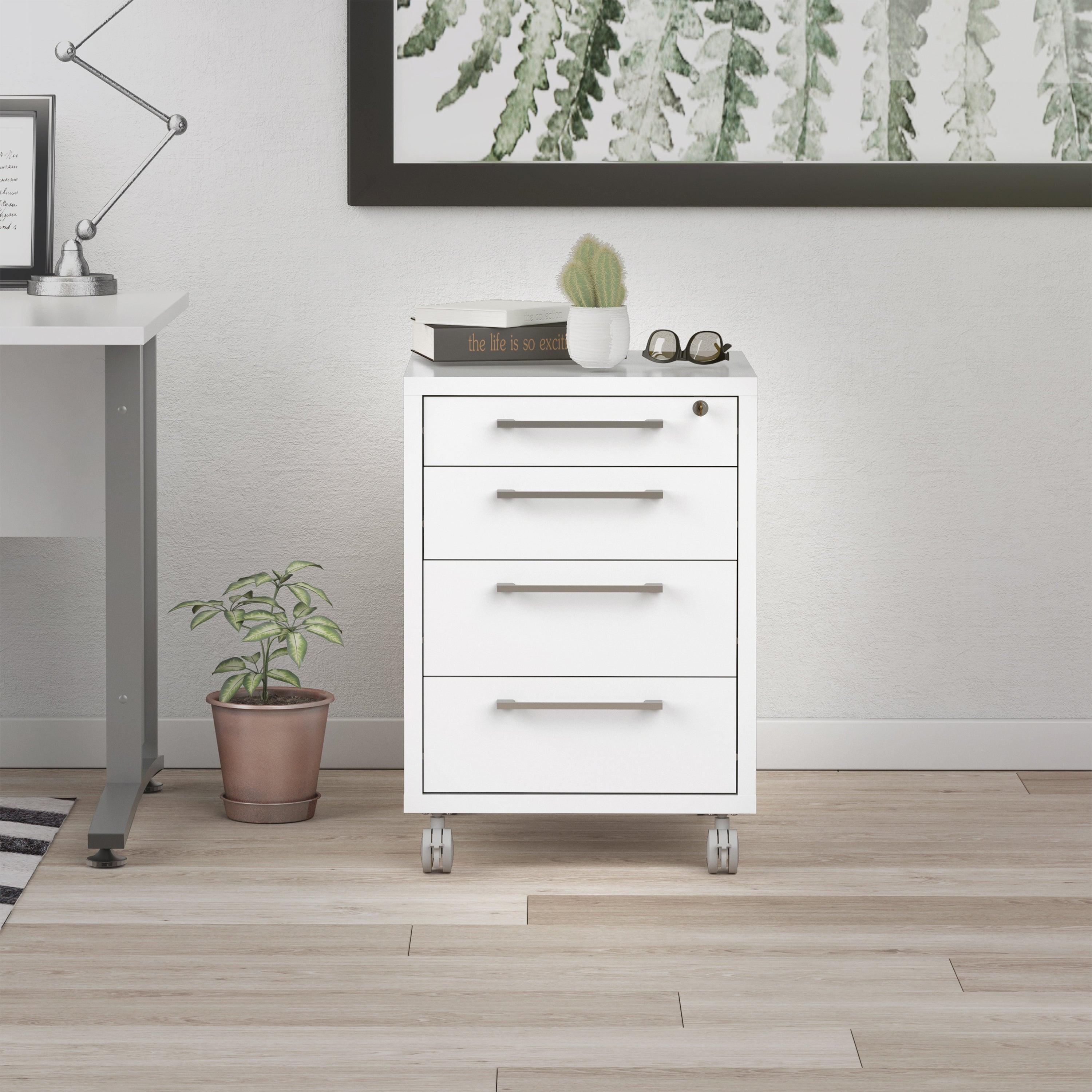 Prima Mobile Cabinet in White - image 7