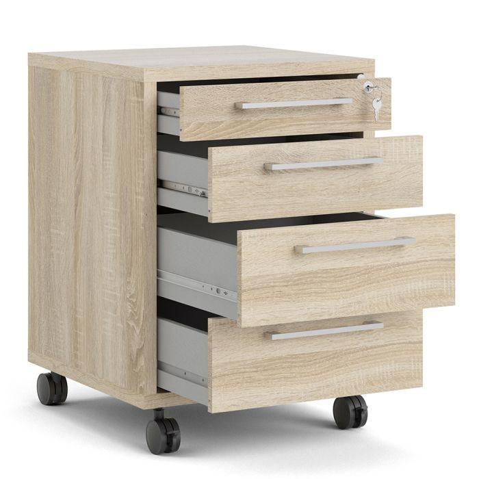 Prima Mobile Cabinet in Oak - image 4