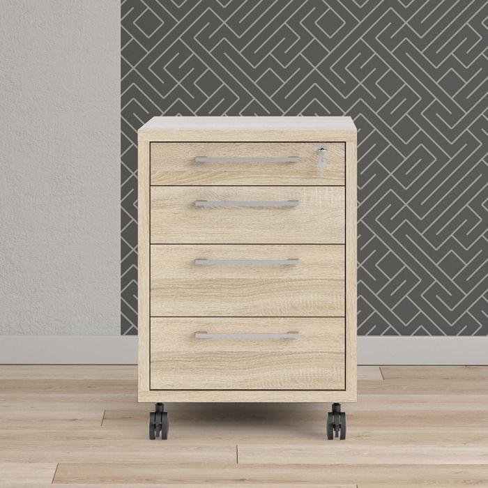 Prima Mobile Cabinet in Oak - image 6