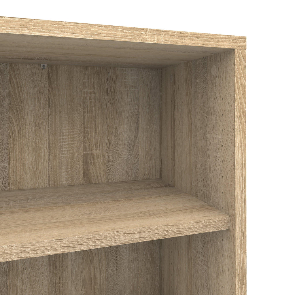 Prima Bookcase 4 Shelves with 2 Doors in Oak - image 7