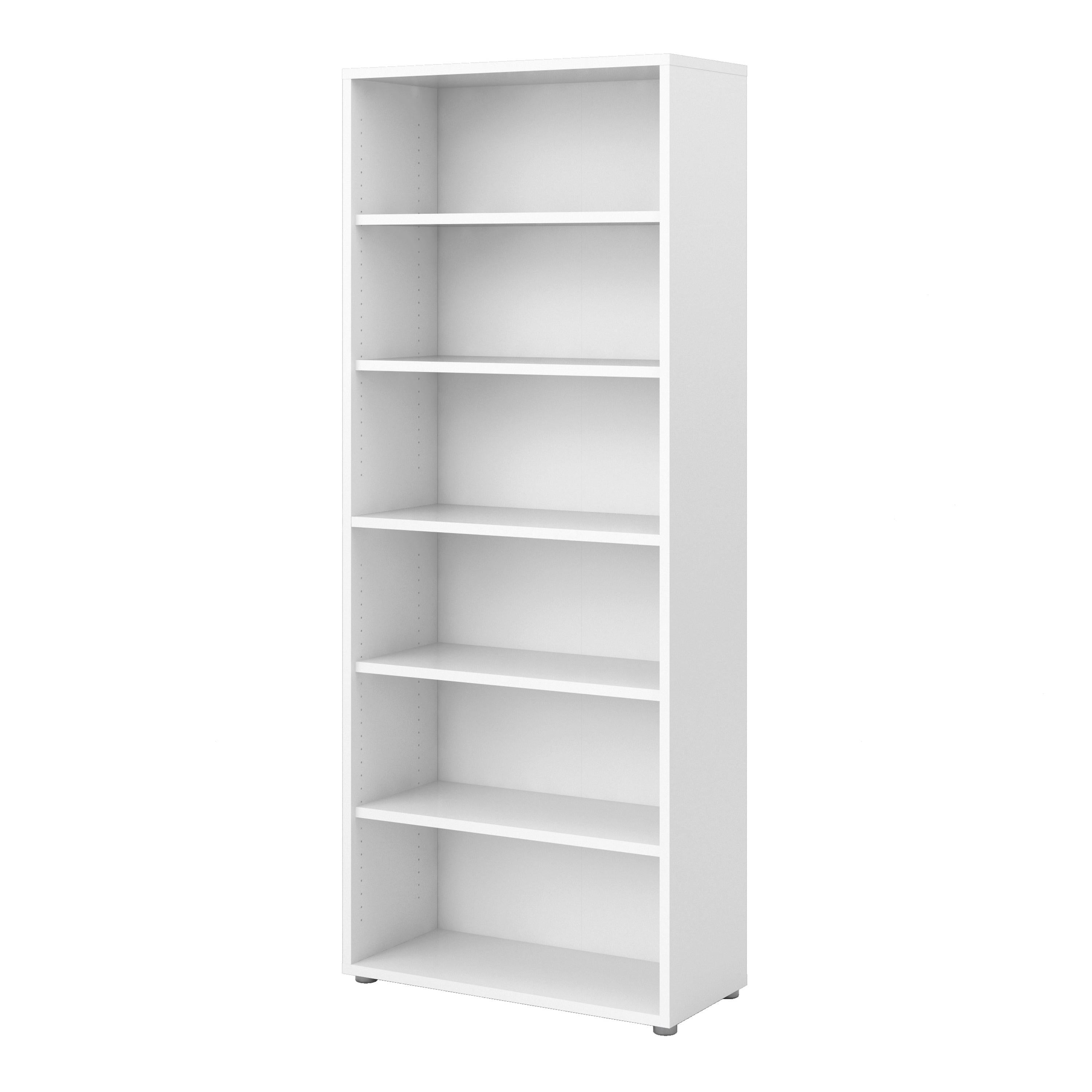 Prima Bookcase 5 Shelves in White - image 3