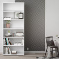 Prima Bookcase 5 Shelves in White - image 4