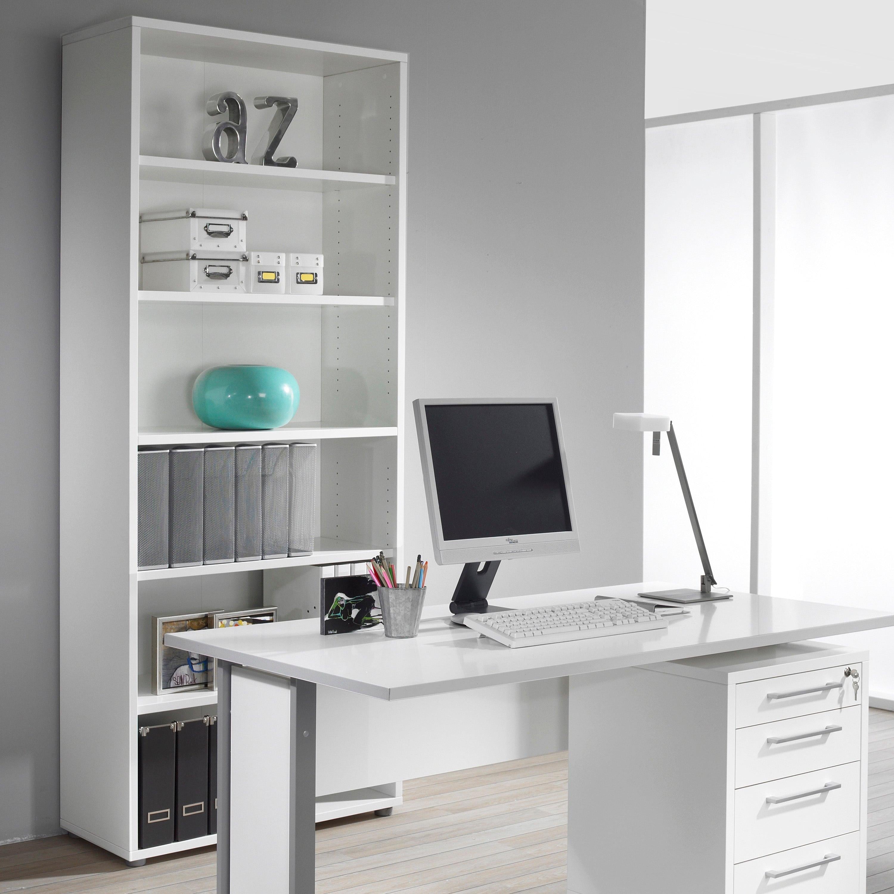 Prima Bookcase 5 Shelves in White - image 5