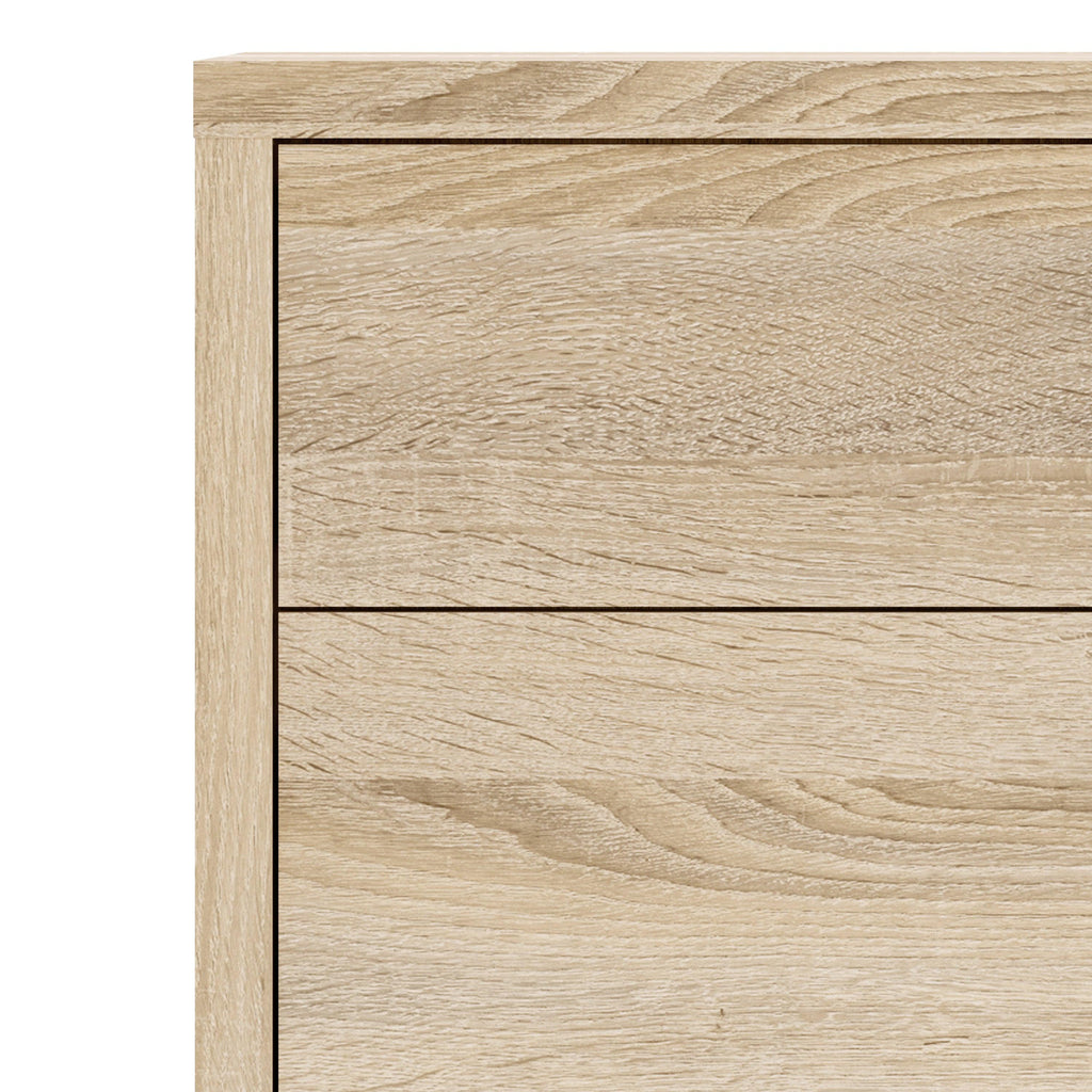 Prima Bookcase 1 Shelf with 2 Drawers 2 Doors in Oak - image 6