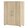 Prima Bookcase 2 Shelves with 2 Doors in Oak - image 3