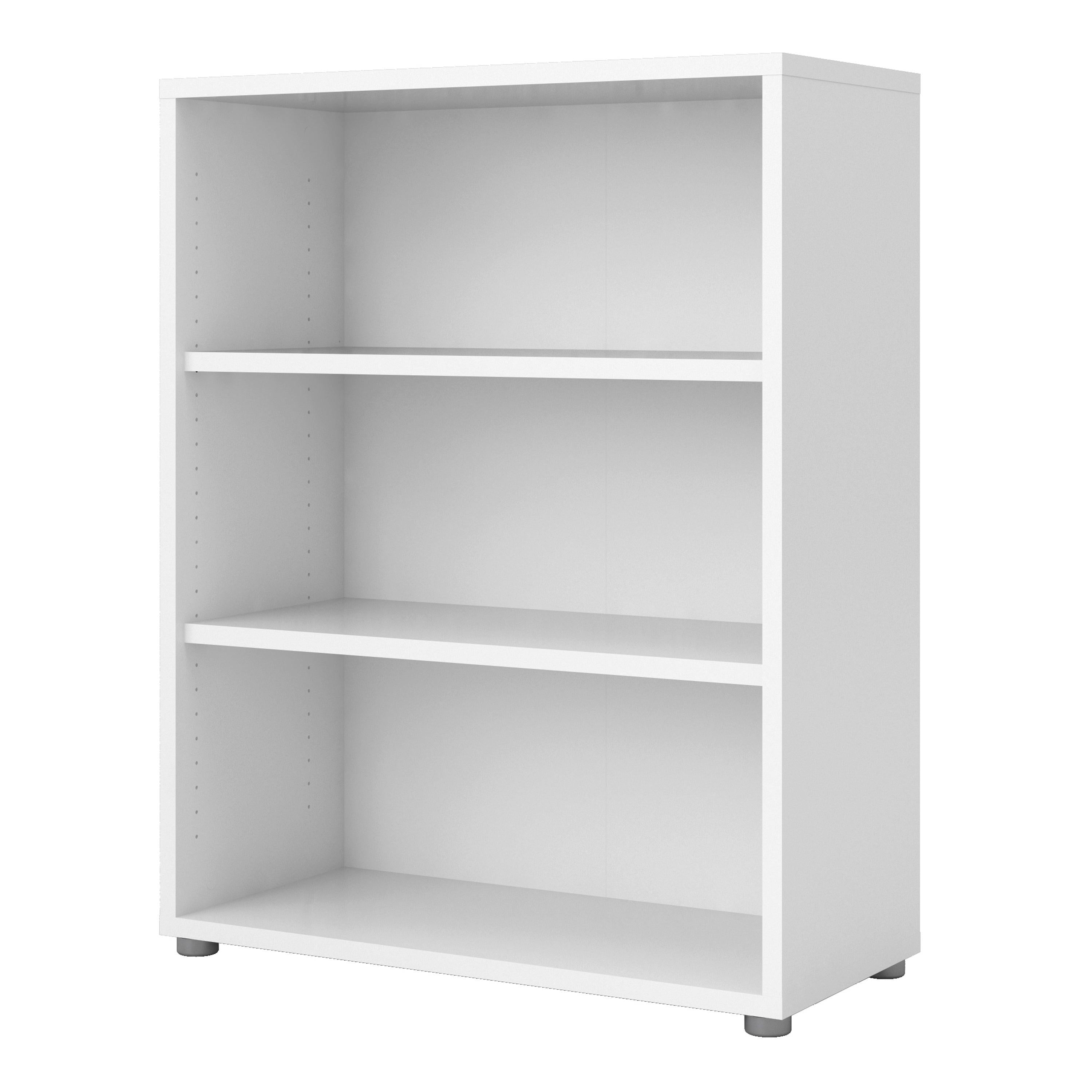 Prima Bookcase 2 Shelves in White - image 3