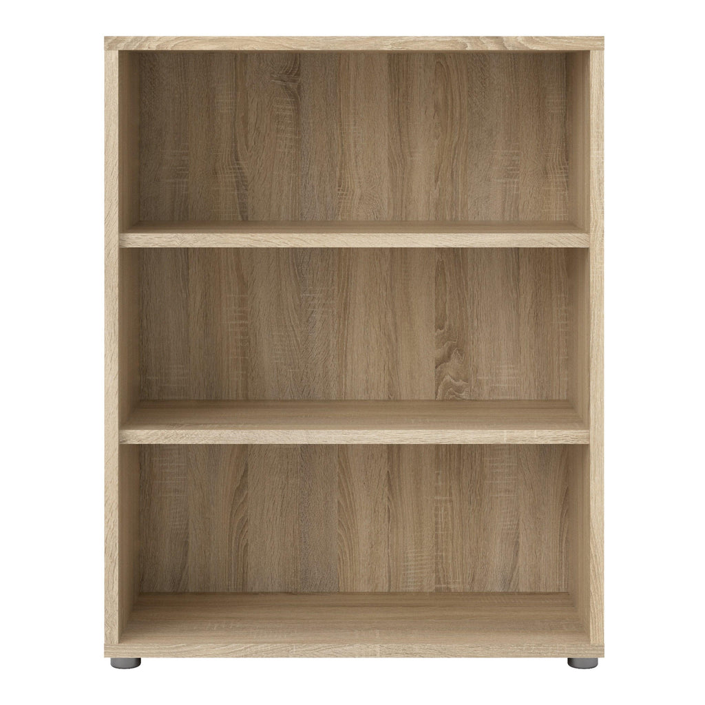 Prima Bookcase 2 Shelves in Oak - image 2