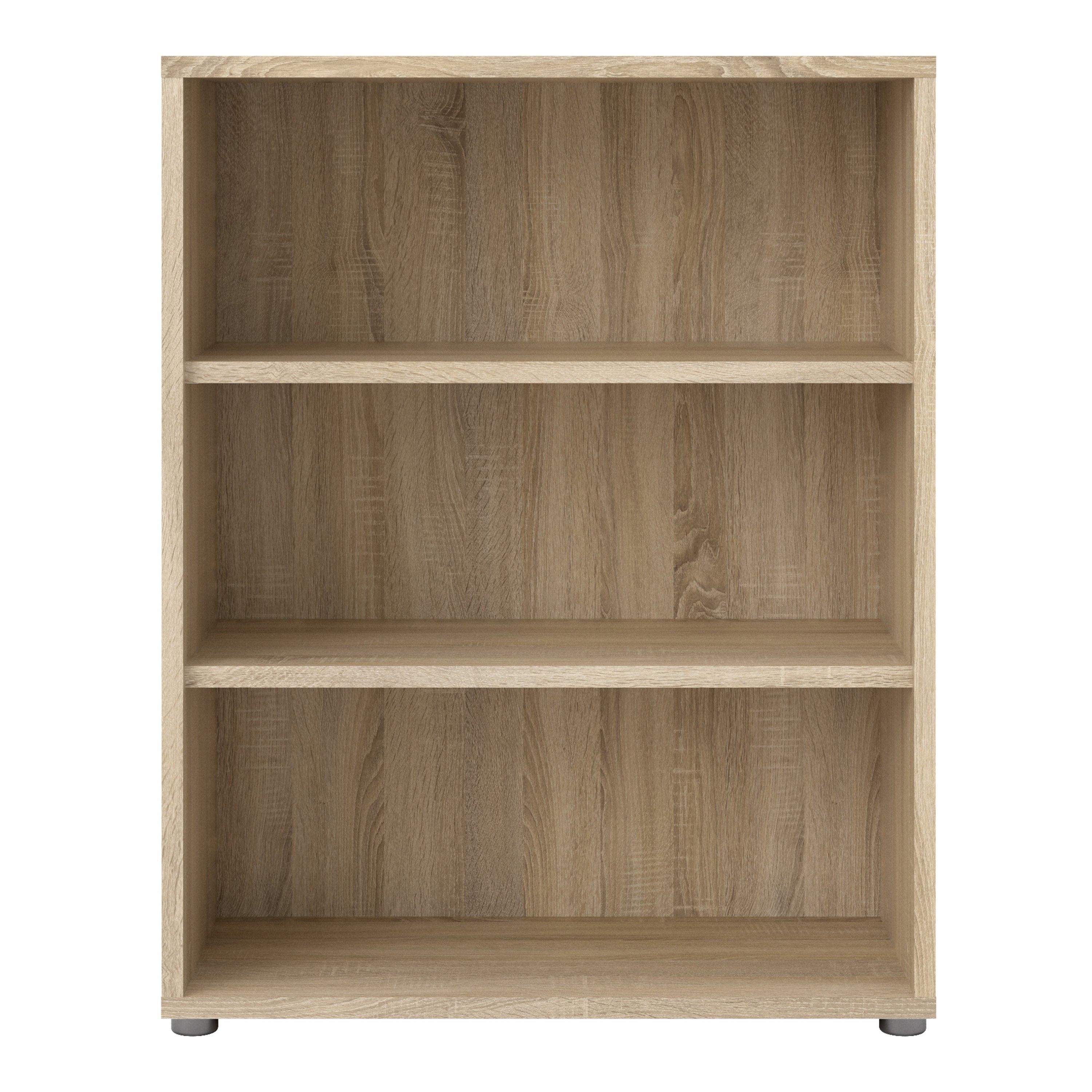 Prima Bookcase 2 Shelves in Oak - image 2