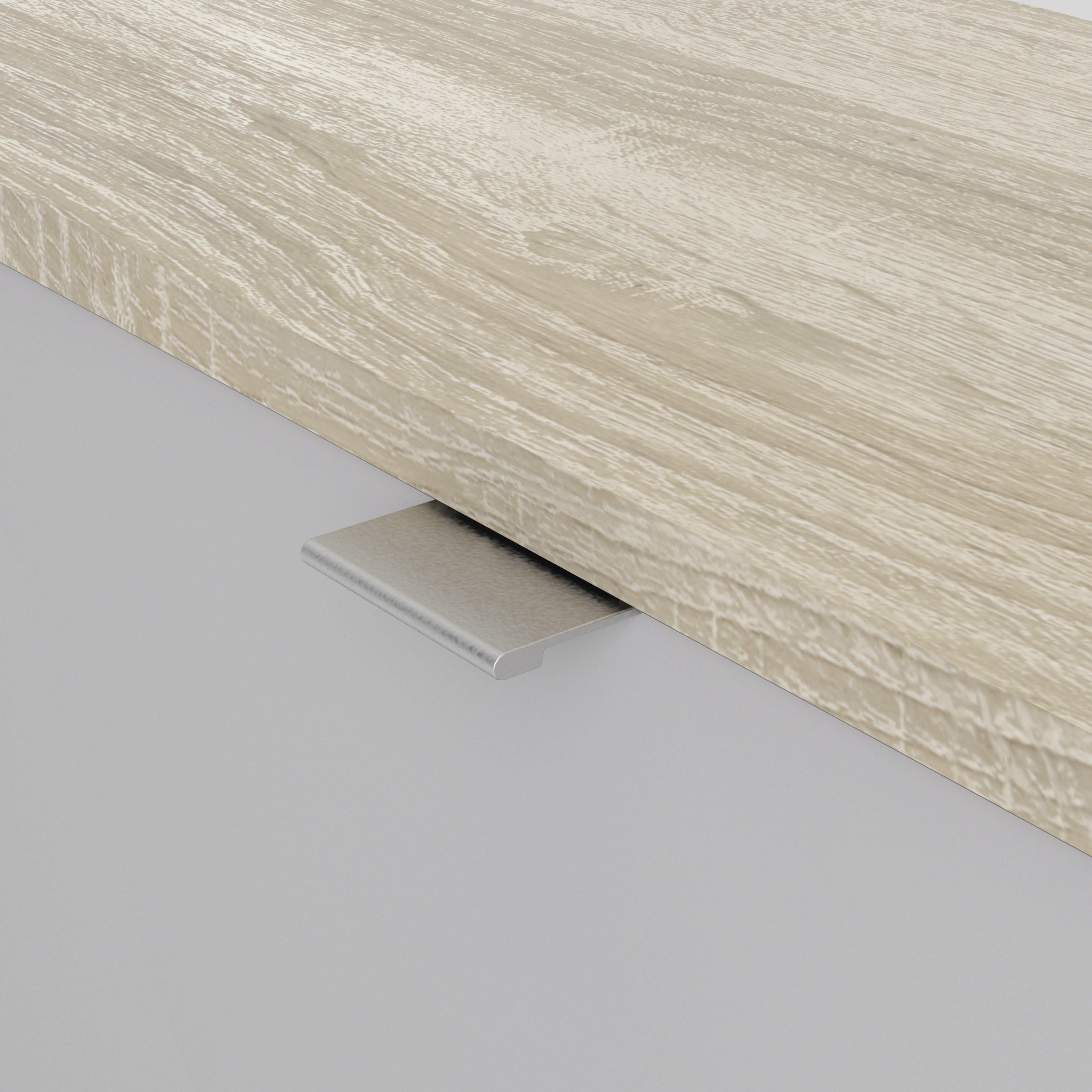Shoes Shoe Cabinet 3 Flip Down Doors and 2 layers Oak structure White - image 8