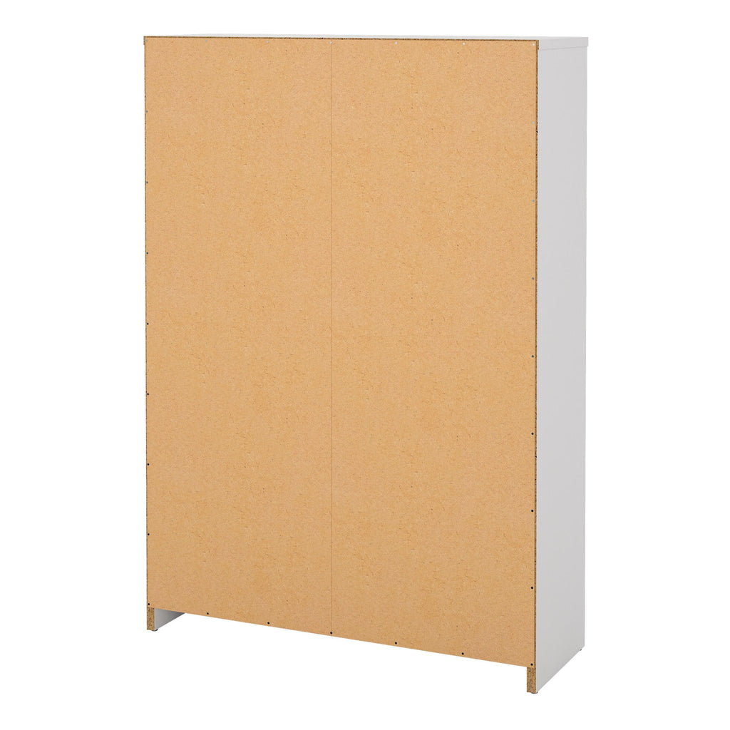 Shoes Shoe Cabinet 2 Flip Down Doors + 1 Drawer in White - image 5