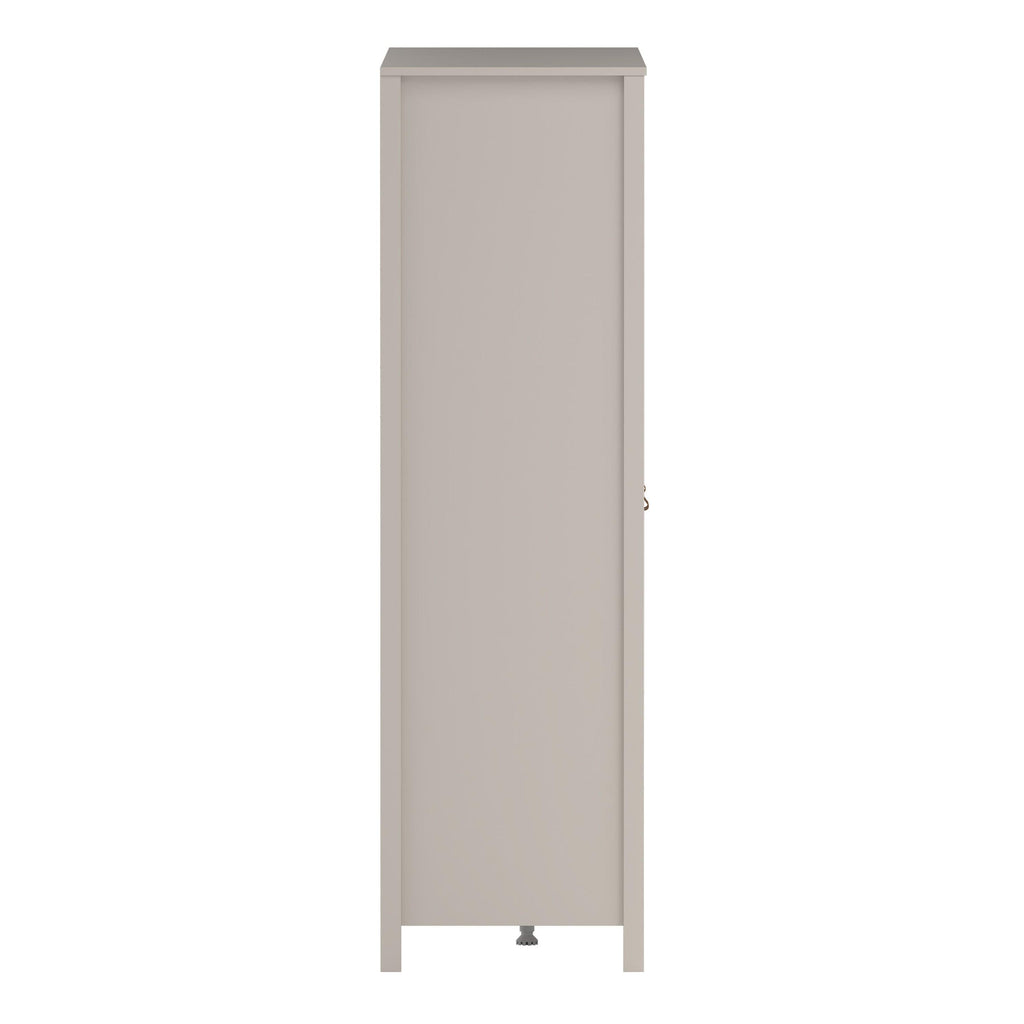 Barcelona Wardrobe with 2 Doors + 1 Mirror Door + 2 Drawers in Cashmere - image 5