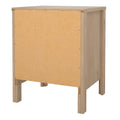 Barcelona Bedside Table 2 Drawers in Jackson Hickory Oak - image 4