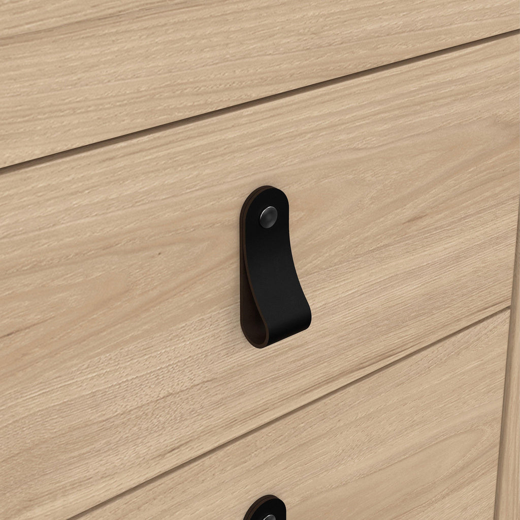 Barcelona Bedside Table 2 Drawers in Jackson Hickory Oak - image 8