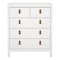 Barcelona Chest 3+2 Drawers in White - image 2
