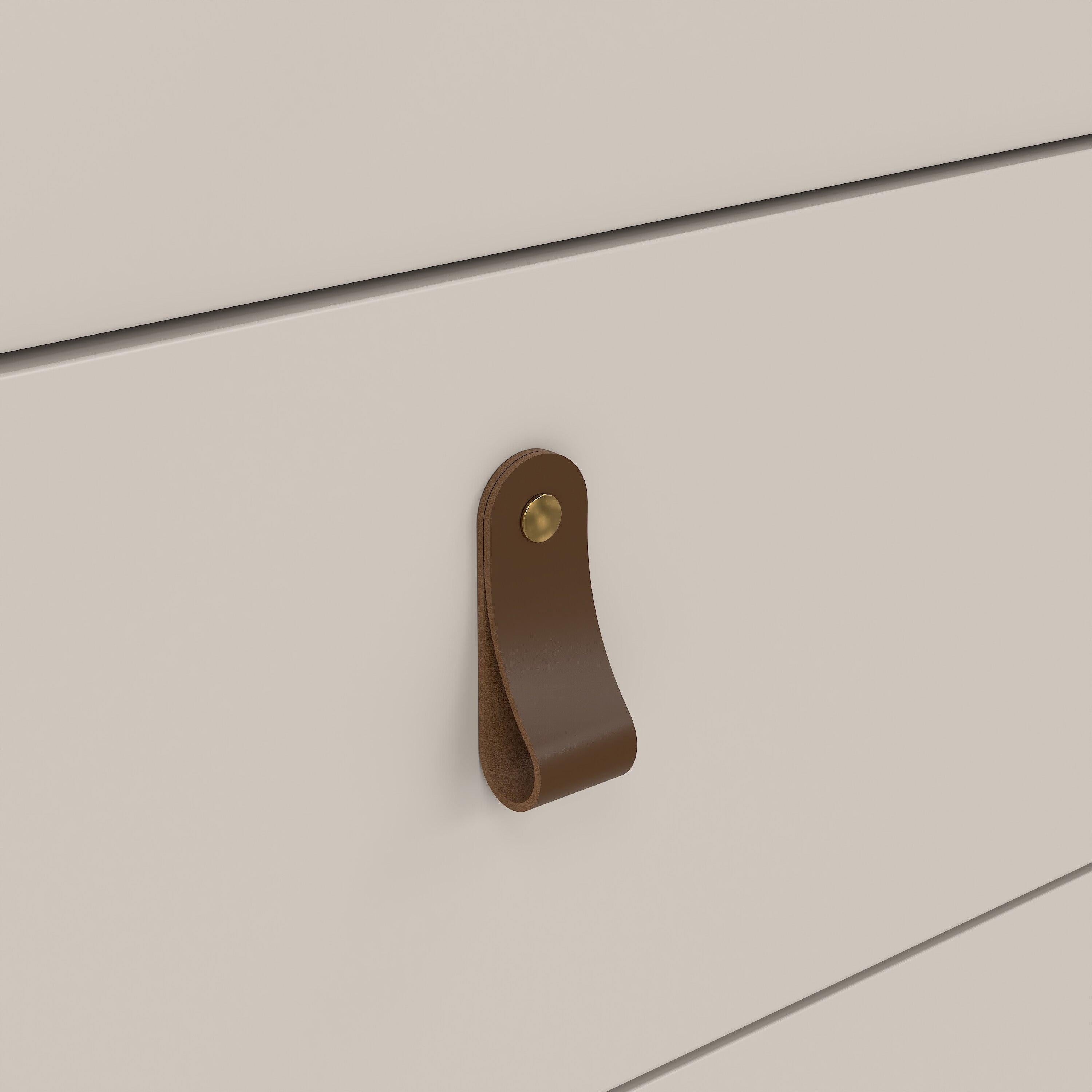 Barcelona Chest 3+2 Drawers in Cashmere - image 10