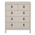 Barcelona Chest 3+2 Drawers in Cashmere - image 3