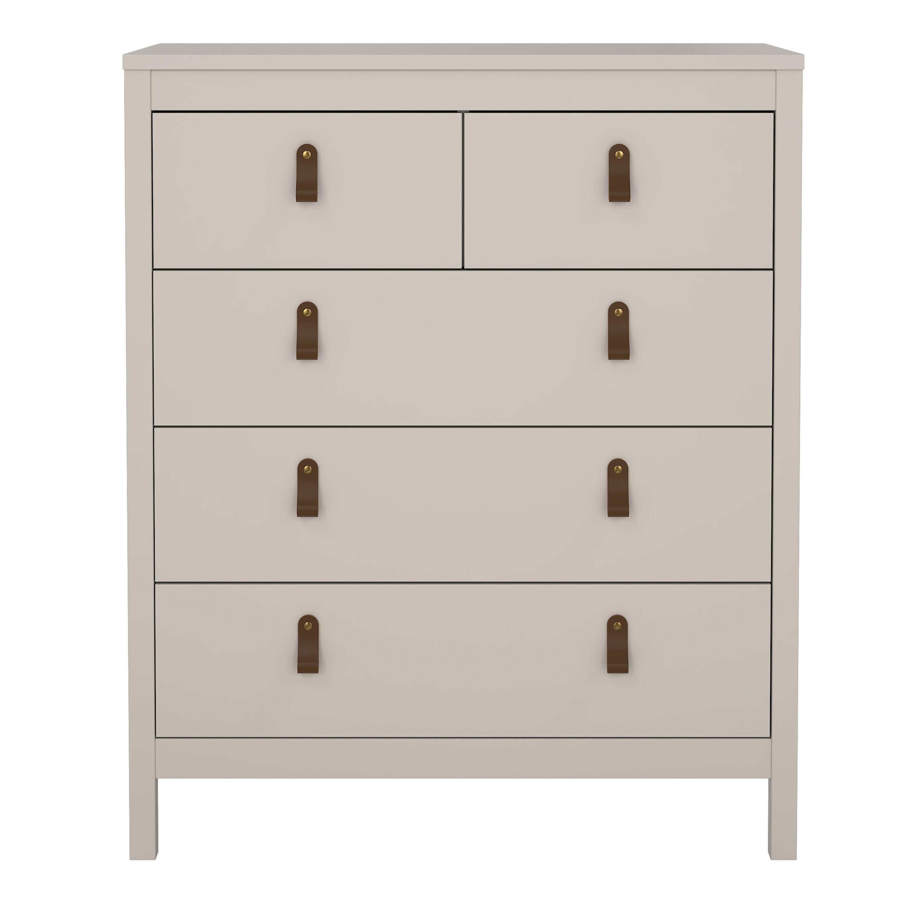 Barcelona Chest 3+2 Drawers in Cashmere - image 3