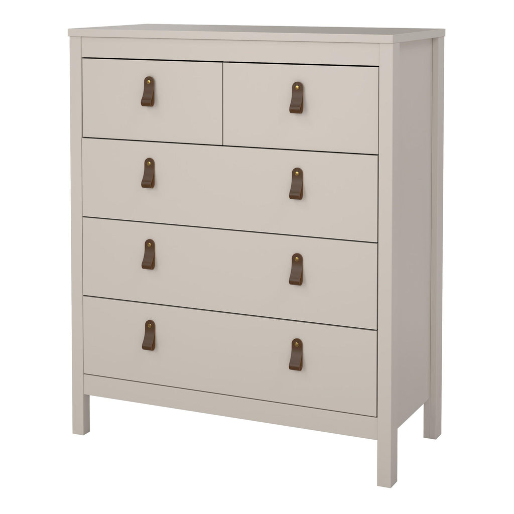 Barcelona Chest 3+2 Drawers in Cashmere - image 4