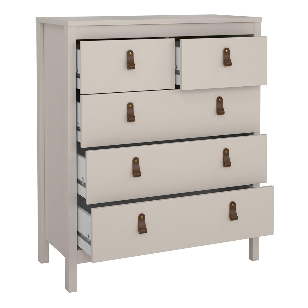 Barcelona Chest 3+2 Drawers in Cashmere - image 6