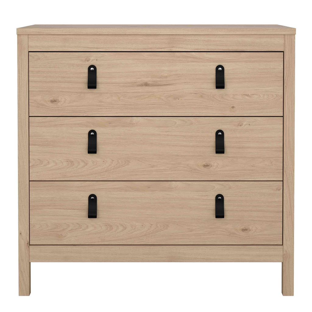 Barcelona Chest 3 Drawers in Jackson Hickory Oak - image 2