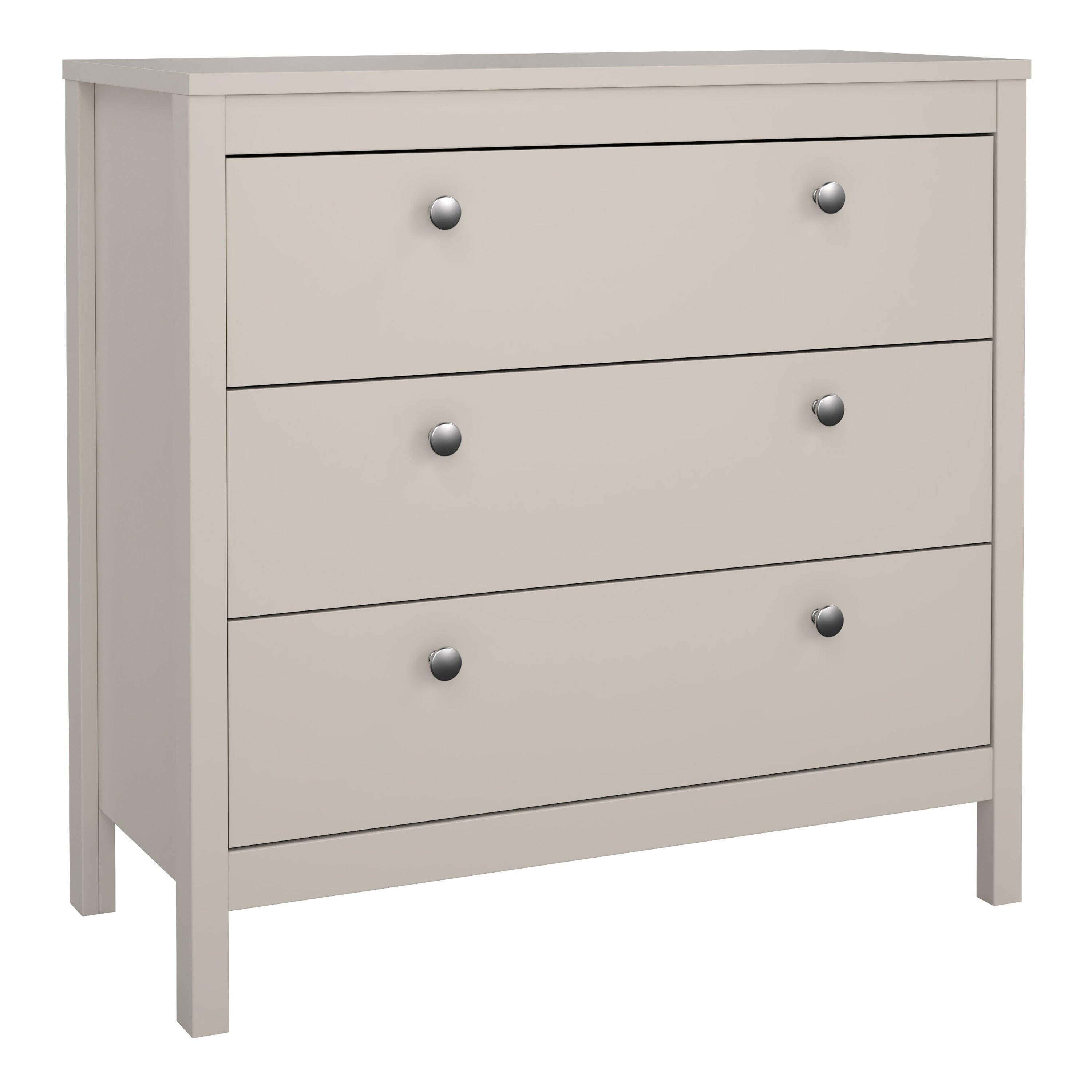 Barcelona Chest 3 Drawers in Cashmere - image 2