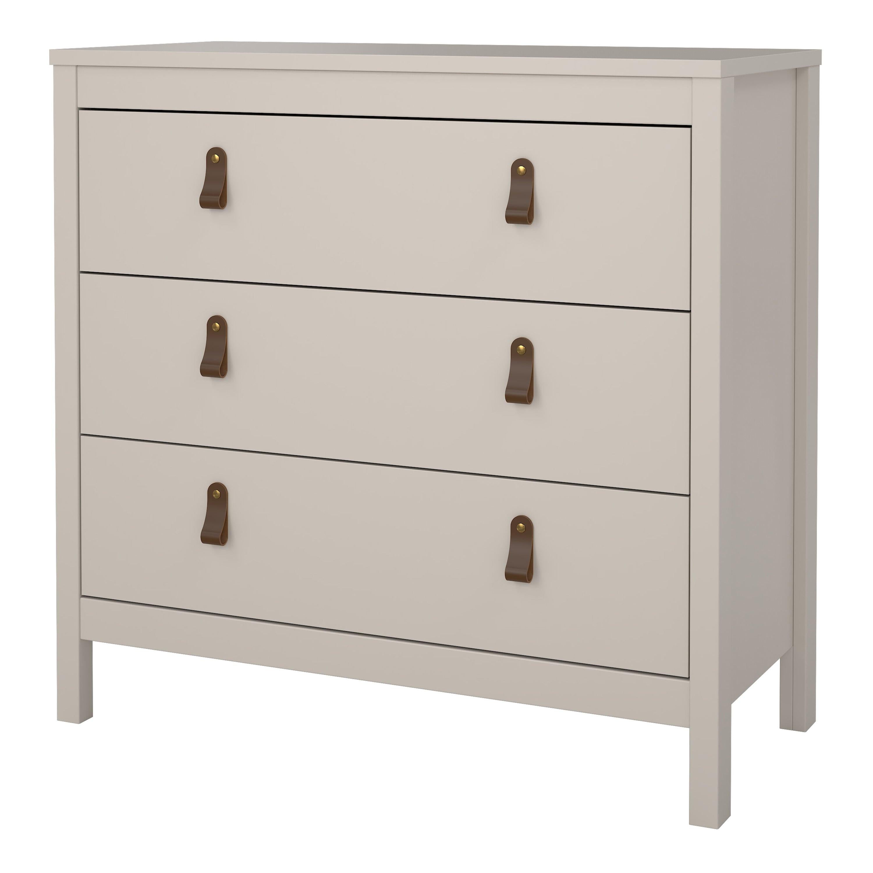 Barcelona Chest 3 Drawers in Cashmere - image 4