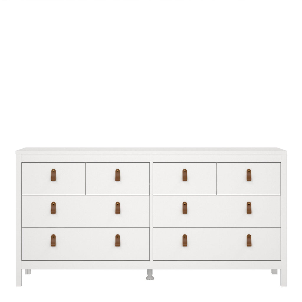 Barcelona Double Dresser 4+4 Drawers in White - image 2
