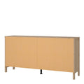 Barcelona Double Dresser 4+4 Drawers in Jackson Hickory Oak - image 4