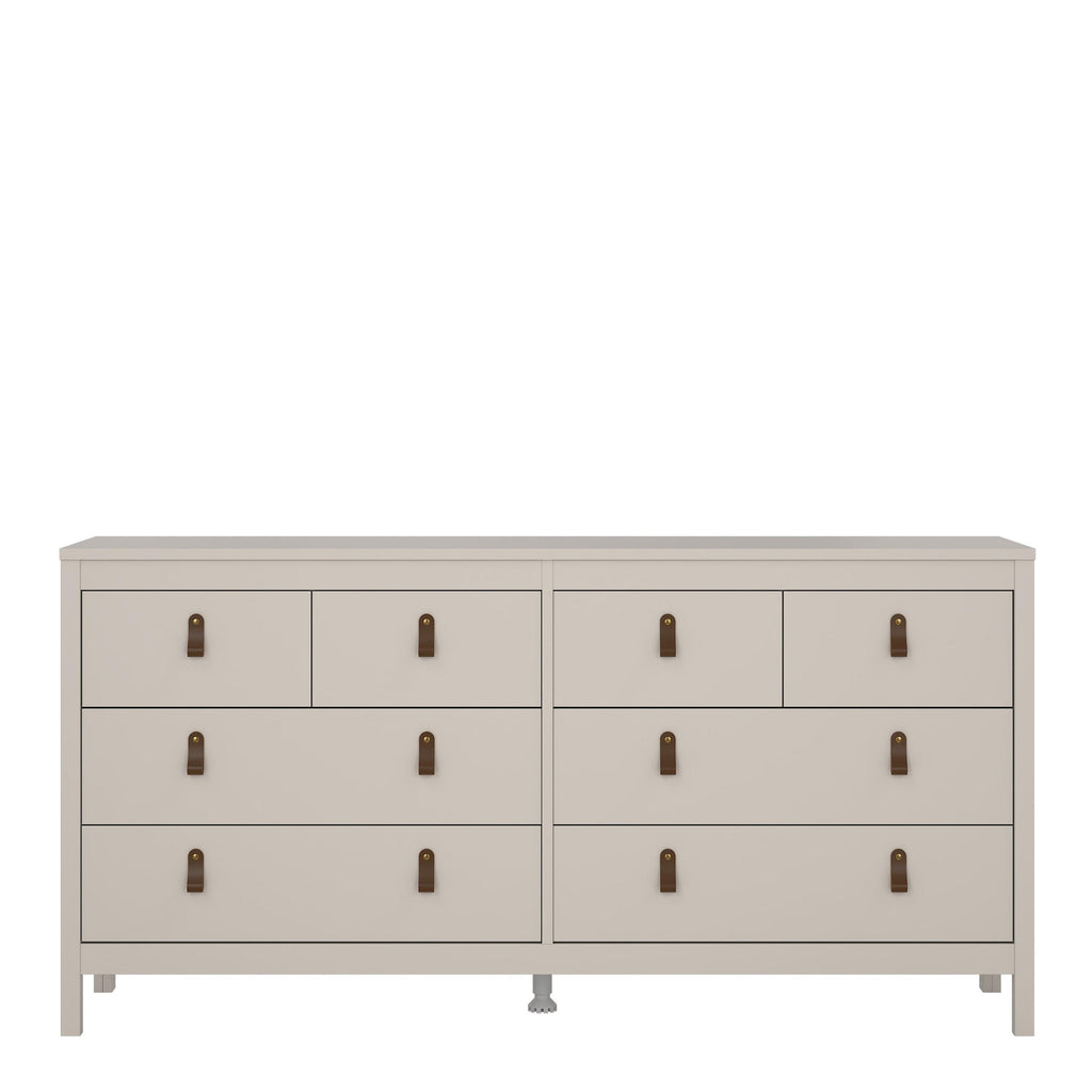 Barcelona Double Dresser 4+4 Drawers in Cashmere - image 3