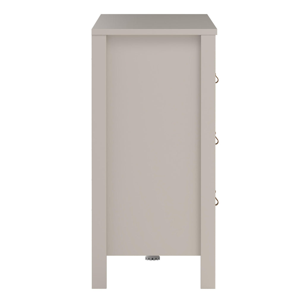 Barcelona Double Dresser 4+4 Drawers in Cashmere - image 5