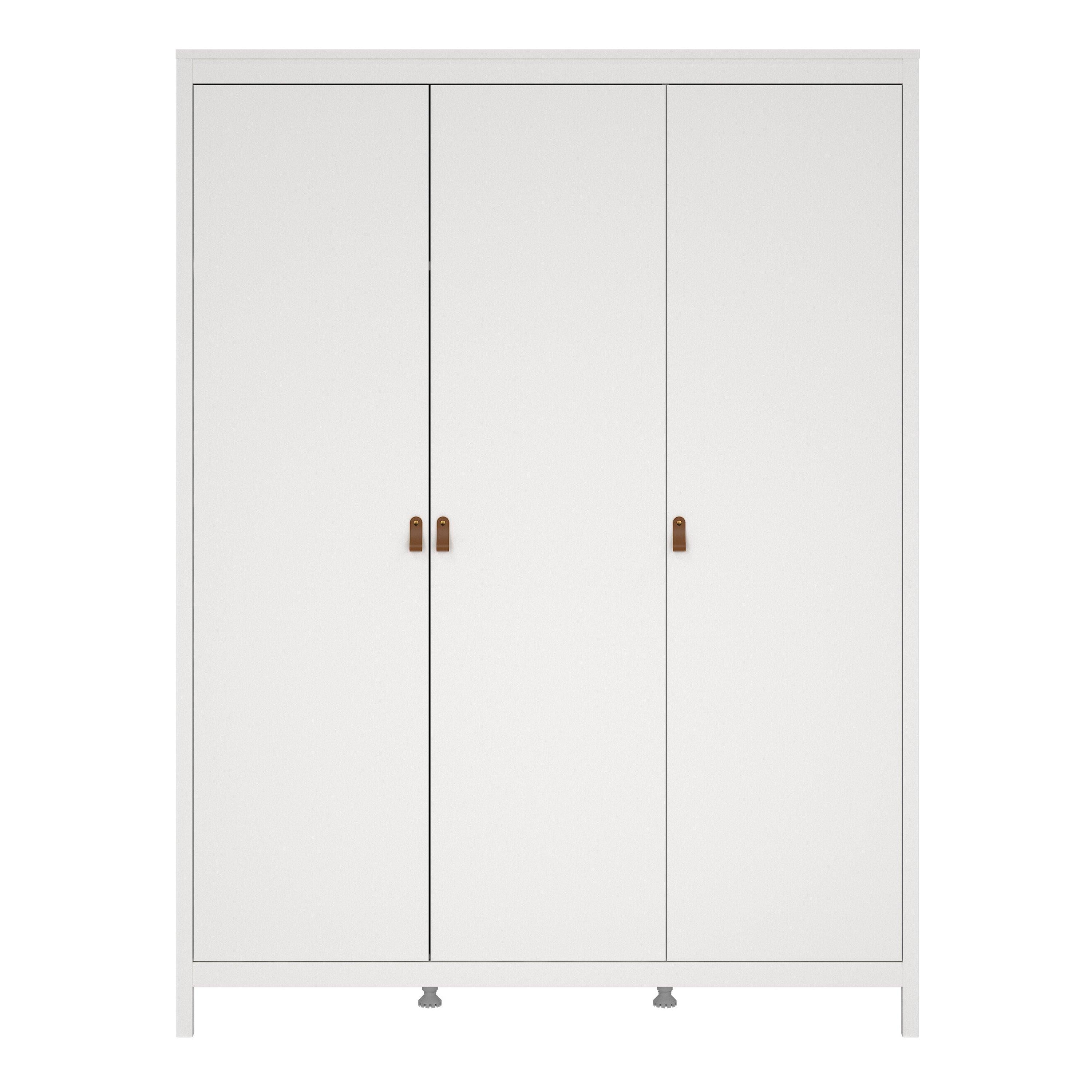 Barcelona Wardrobe with 3 Doors in White - image 2