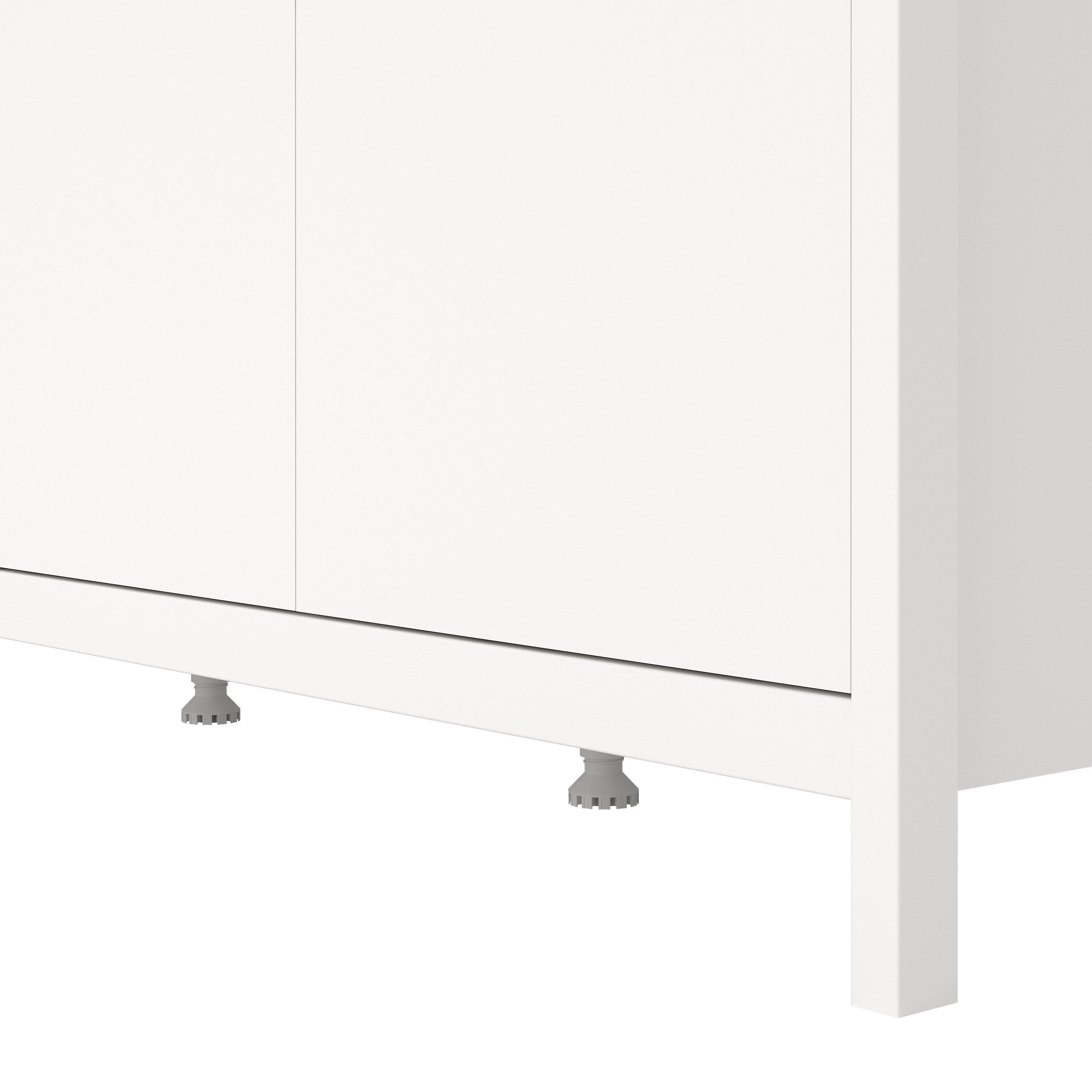Barcelona Wardrobe with 3 Doors in White - image 9